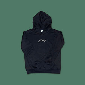 Black "AURA" Hoodie