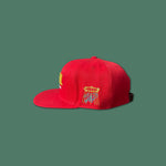 Load image into Gallery viewer, “Más God Aura” Cardinal Alumni Cap
