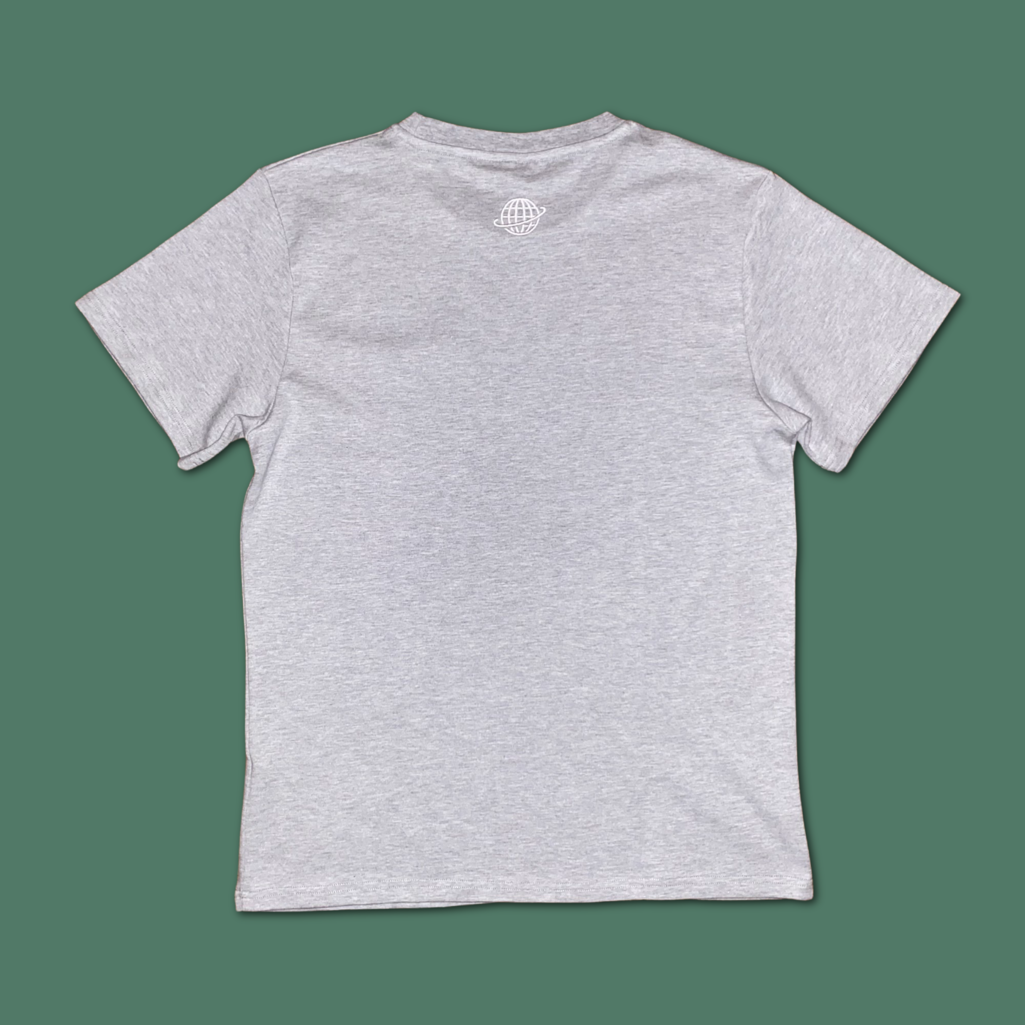 Heather Grey "AURA" Pocket Tee