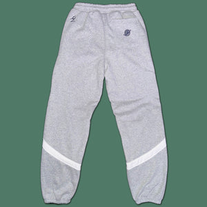 Heather Grey "Smooth Aura" Striped Sweatpants