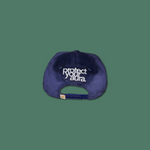 Load image into Gallery viewer, Navy &quot;protect your aura.&quot; Corduroy Hat
