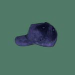 Load image into Gallery viewer, Navy &quot;protect your aura.&quot; Corduroy Hat
