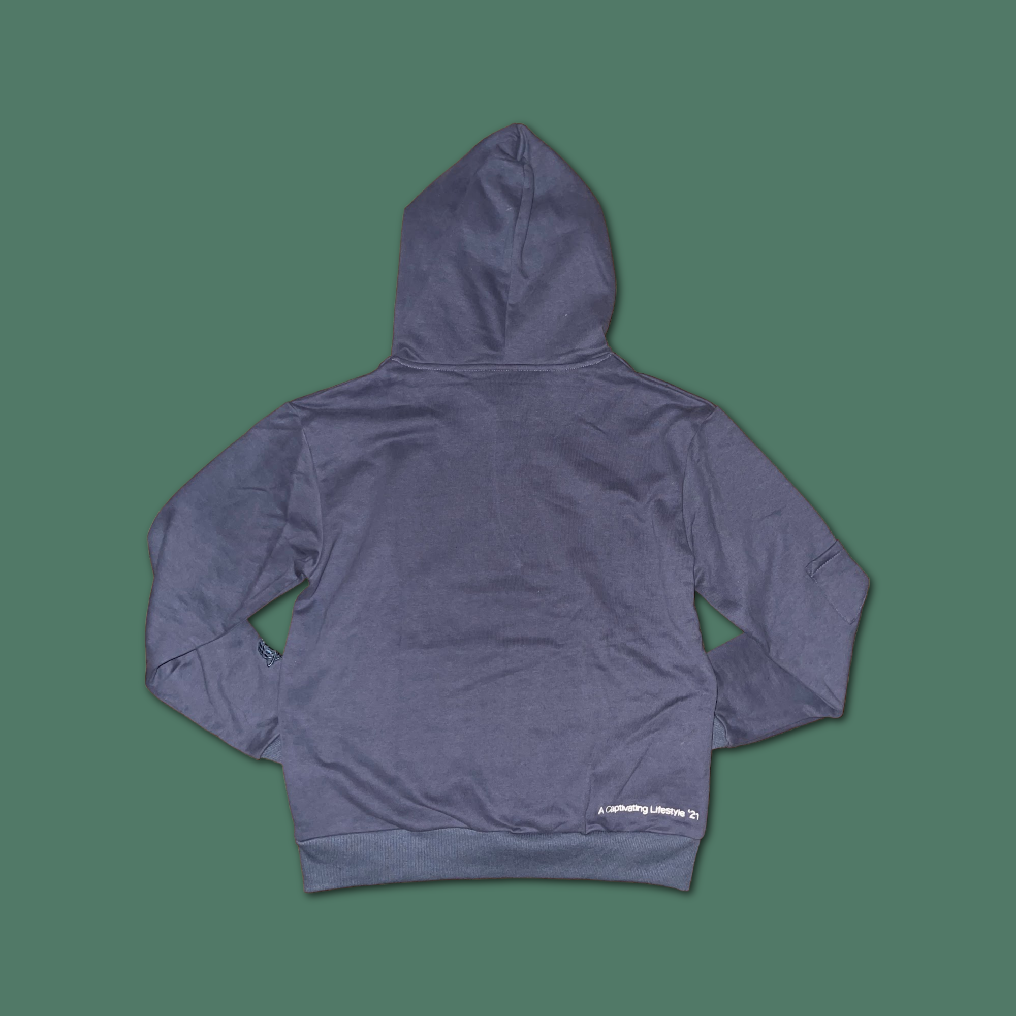 Pigeon Blue "AURA" Hoodie