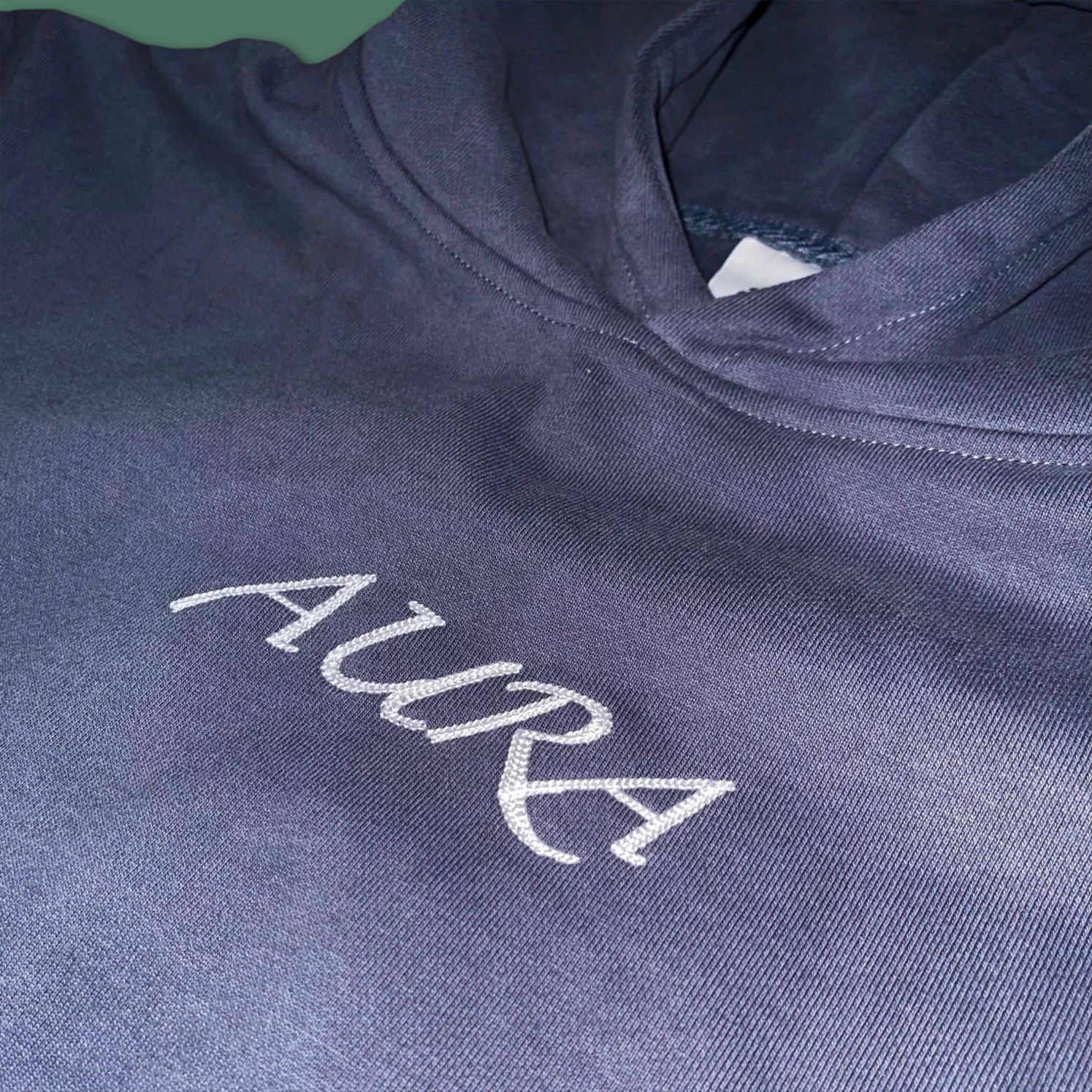 Pigeon Blue "AURA" Hoodie