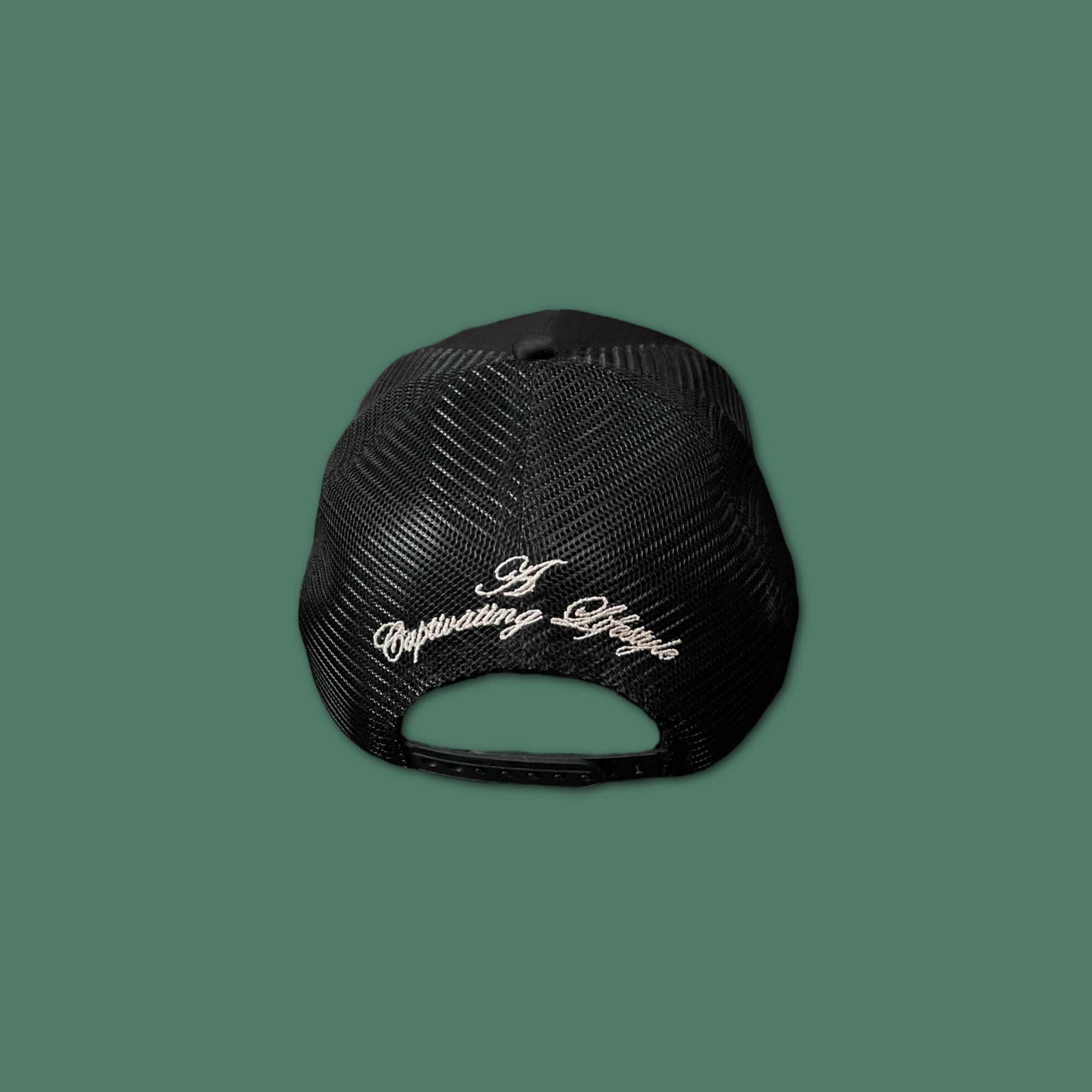 Black "Smooth Aura" Trucker Hat Vol. 2