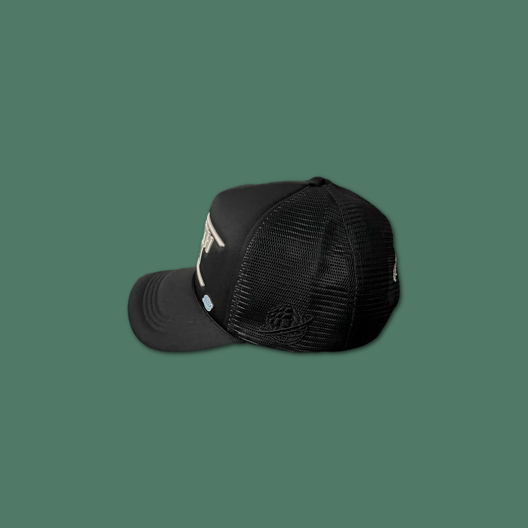 Black "Smooth Aura" Trucker Hat Vol. 2